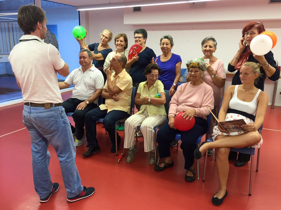 Taller de Risoterapia para la Fundación Mapfre Guanarteme en Gran Canaria