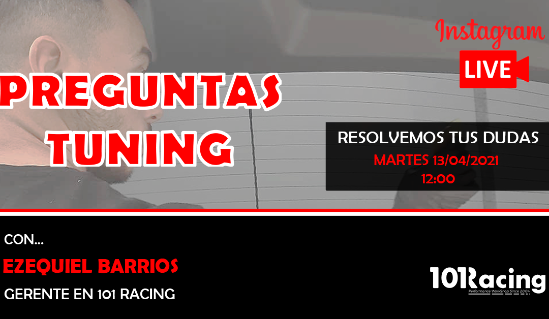 Resolviendo dudas en directo con 101Racing