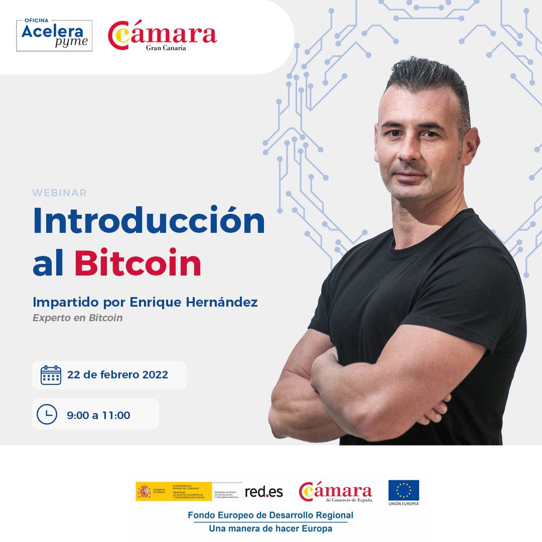 Webinar Introducción al Bitcoin impartido por Enrique Hernández