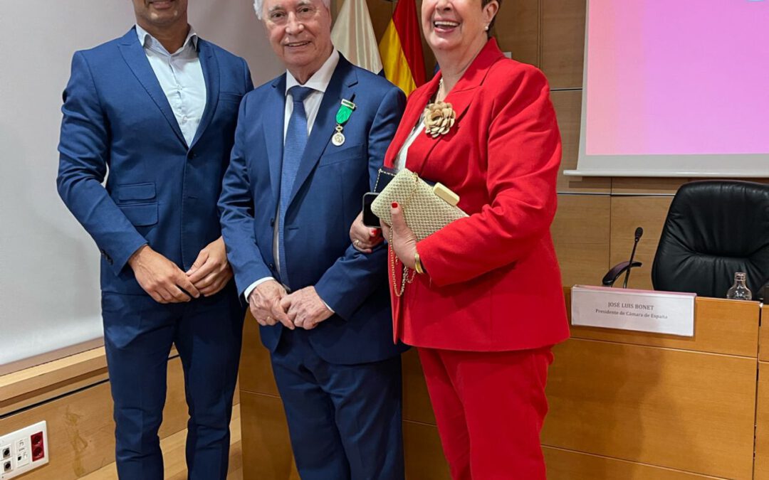Invitados a la entrega de medalla de honor de la Cámara de Comercio de España