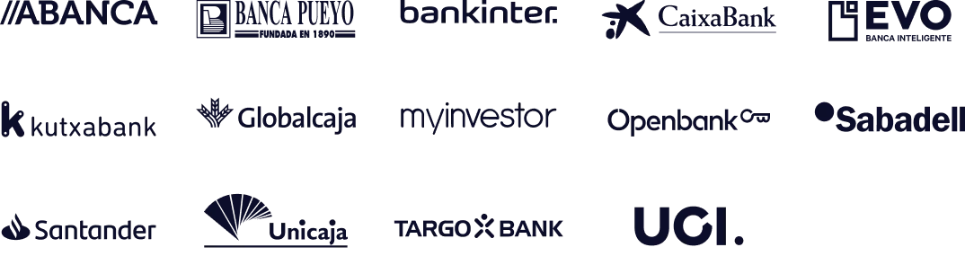 Bancos con los que trabaja intermecan para hipotecas